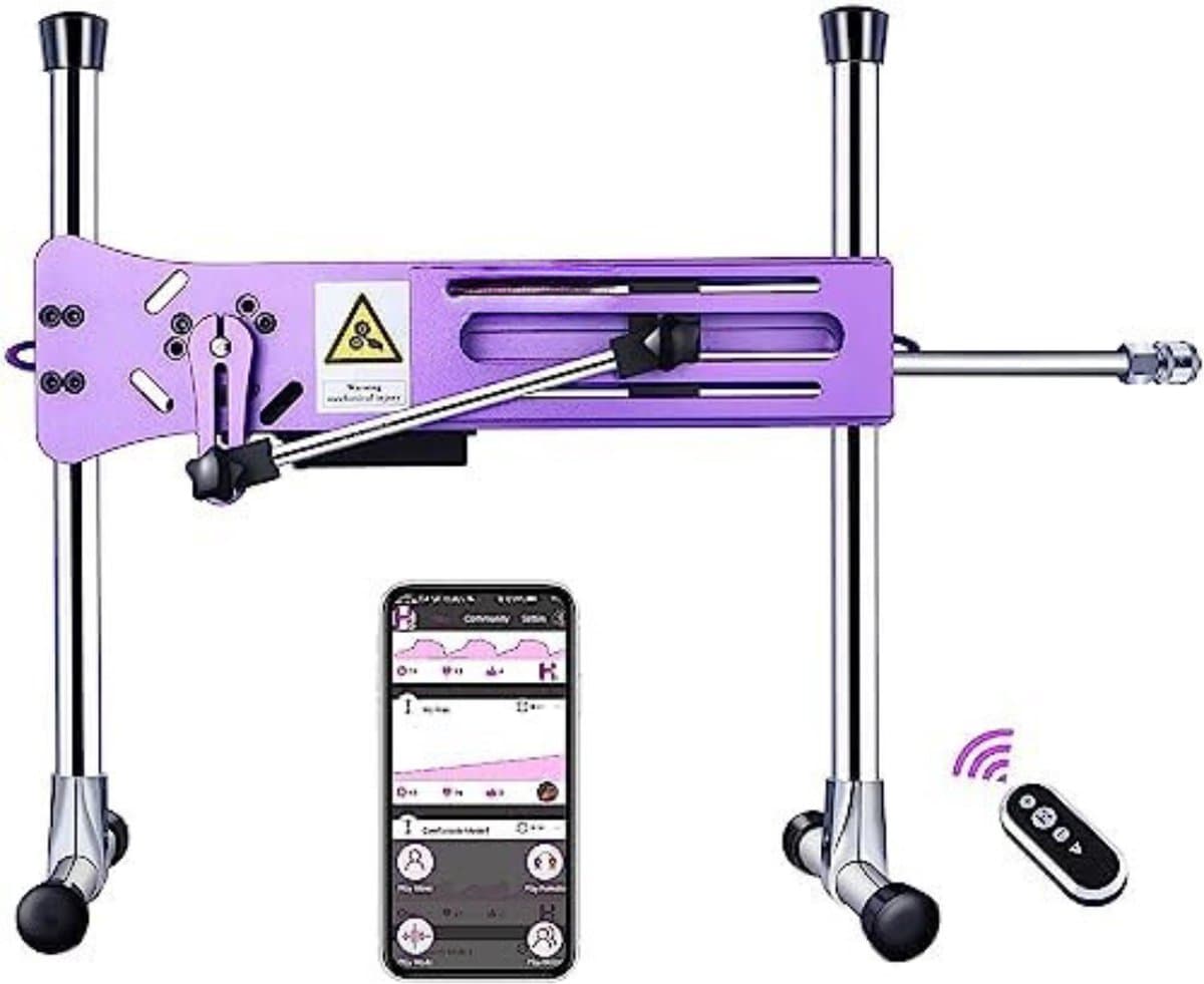Neukmachine - Fuck Machine - Sexmachine - Paars — afbeelding 1
