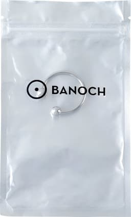 Banoch | Glansring Betty Ø 32 mm | metalen eikelring | hoefijzer cockring — thumbnail 4