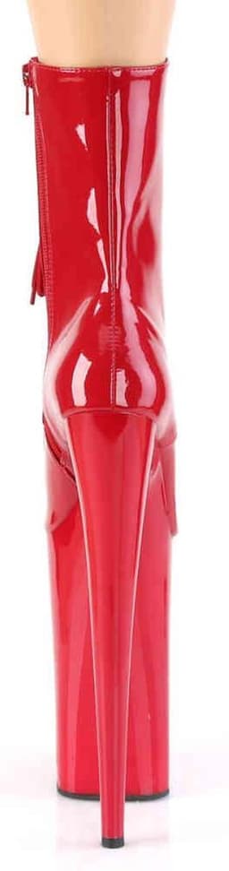 Pleaser - BEYOND-1020 Plateau Laarzen, Paaldans schoenen - Paaldans schoenen - 35 Shoes - Rood — thumbnail 4