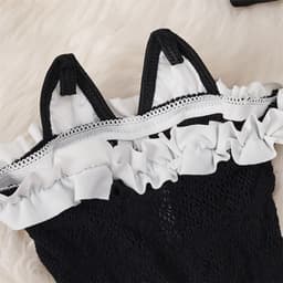LekkerStout Lolita Kostuum - 6-Delig Incl. Accessoires - Cosplay - Sexy Lingerie ( LS028 ) — thumbnail 2