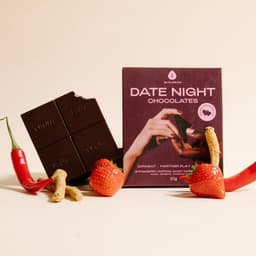 The Oh Collective – Date Night Chocolates – Met Maca & Ginseng – Tabs chocolade sex – Truth or Dare Game Voor koppels — thumbnail 4