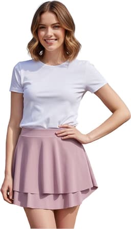 Roze mini rok - Sexy en verleidelijk - Erotische outfit - Rokje — thumbnail 1