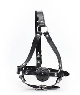 Smart Moves - Ball Gag met Hoofdharnas — thumbnail 1
