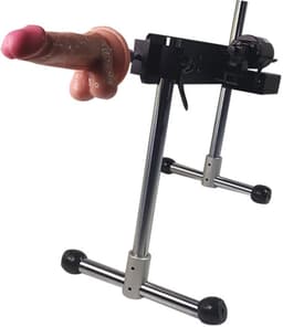 LoveVlijt - Seksmachine - Neukmachine - Fuckmachine - Complete Set - Inclusief 9 Opzetstukken - Krachtige Seksmachine - Verstelbaar - Penetratie - Voor Mannen en Vrouwen - Talloze Standjes - Zeer Stabiel - Metaal - Discreet Geleverd - Sex Toys — thumbnail 2