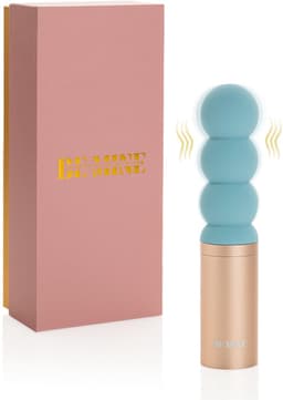 Be Mine Triple Temptation – Vibrator - Clitoris Stimulator - Vibrator voor Vrouwen - Sex Toys voor Mannen - Sex Toys voor Vrouwen - Sex Toys voor Koppels - 5 standen - USB-C - IPX7 - Powder Blue — thumbnail 1