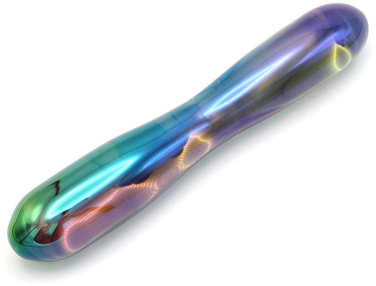 Kiotos Glass - Glazen Dildo Smooth - Rainbow — afbeelding 1