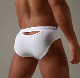 Strakke heren slip - Extra opening - Klein geschapen - Erotisch - Soft string — thumbnail 2