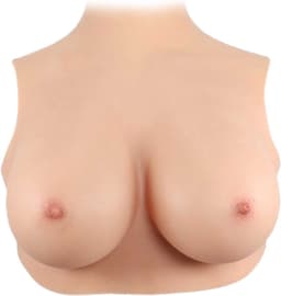 Siliconen nep borsten voor borstamputatie - Tieten geamputeerd - D cup - Hemd - Top - Voor 60 t/m 90 KILOGRAM — thumbnail 1