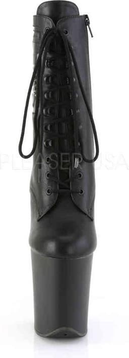 Pleaser - FLAMINGO-1020PK Plateau Laarzen, Paaldans schoenen - Paaldans schoenen - 35 Shoes - Zwart — thumbnail 2