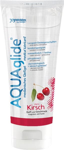 Aquaglide Cherry - 100 ml - Glijmiddel — thumbnail 1