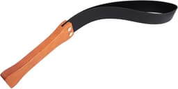 Nooitmeersaai - PU leren paddle met houten handvat - lengte 50 cm — thumbnail 3