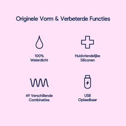 Eva® Pulse - Vibrator met Afstandsbediening - Sex Toys voor Vrouwen & Koppels - G-Spot en Clitoris Stimulator - Dildo Vibrators - Realistisch - Prikkelende Luisterverhalen Inbegrepen - Vibrators voor vrouw - Lavender Purple — thumbnail 2