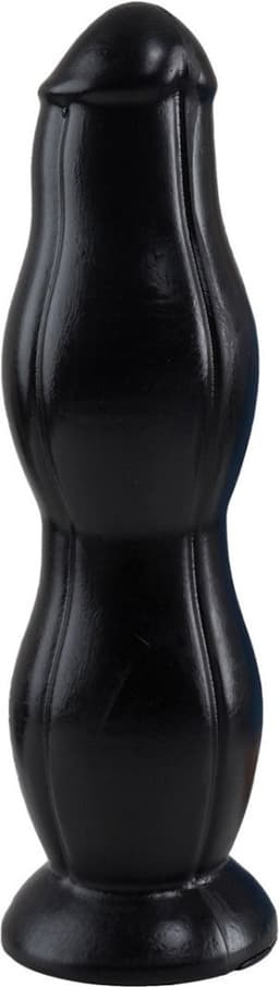 WAD - 2XL Fighting Falcon - XXL Anaal Dildo - 44 cm - Zwart — thumbnail 2