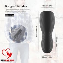 Automatische masturbator - One size - USB - Penis vibrator mannen - Orgasme — thumbnail 4