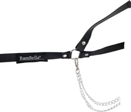 BamBella ® - Sexy Erotische bondage Lingerie onesize vrouw BDSM sm body zwart dames pak — thumbnail 3