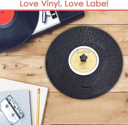 Vinyl Reinigingshulp - Platen Cleaner - Platen Onderhoud - Waterdicht Ontwerp - Voor 7-12 Inch - Zwart — thumbnail 5