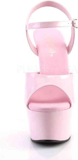 Pleaser - ASPIRE-609 Sandaal met enkelband, Paaldans schoenen - Paaldans schoenen - 42 Shoes - Roze — thumbnail 2