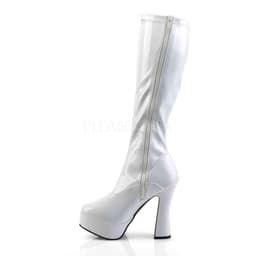 Pleaser - ELECTRA2000Z Kniehoge laarzen - US 14 - 45 Shoes - Wit — thumbnail 3