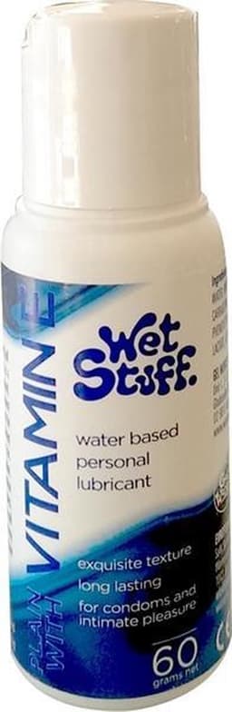 Wet Stuff - Glijmiddel op waterbasis - Met Vitamine E 60 gram — thumbnail 1