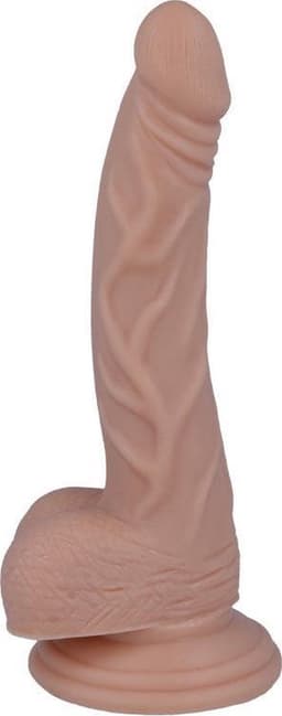 Mr Intense nr. 12 - Dildo - Realistisch - HypoAllergeen - 18,2cm lang - 2,5cm diameter - Flesh (Blank) — thumbnail 5