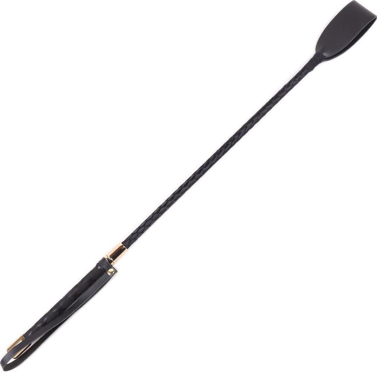 Banoch | Crop Black | 58 cm | Paardrijzweep zwart — afbeelding 1