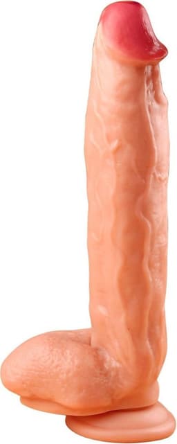 Realistische XXL King Size Dildo 25,5 cm lang en 5 cm dik — thumbnail 1