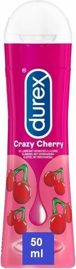 Durex Play Cheeky Cherry - Kers - Waterbasis Glijmiddel - 50 ml — thumbnail 1
