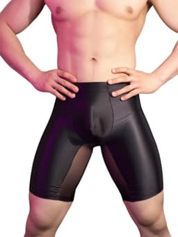 Heren Boxer – Doorzichtig en Ademend - Zwart - Ondergoed — thumbnail 1