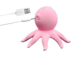 Tepelzuiger vibrator - 10 vibratiestanden - USB Oplaadbaar - Watervast