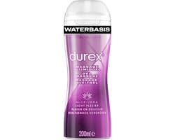 Durex Massage Olie en Glijmiddel - Aloë Vera - Waterbasis - 200 ml
