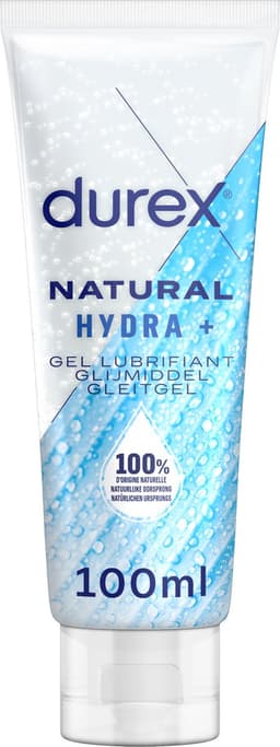 Durex - Glijmiddel - Natural - Hydraterend - 100% natuurlijk - 100ml x2 — thumbnail 3