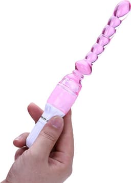 Erodit® Flirting Anaal Vibrator- vibrerende kralen buttplug -G-Spot -Prostaat- Anaal dildo- Roze- zonder batterij - Seksspeeltjes- sex toys- sex speeltjes- Erotiek voor mannen- Erotiek voor vrouwen — thumbnail 3