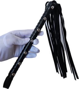 Erotische Zweep – BDSM – Seks zweep – Bondage – Sm zweepje - Zwart — thumbnail 2