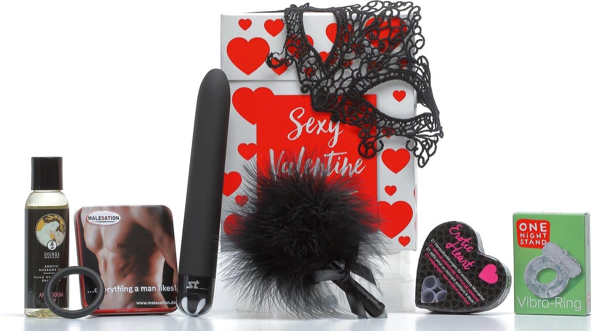 ST RUBBER - Box 'Sexy Valentine' Erotische geschenkset — afbeelding 1