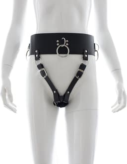 Banoch - Forced Orgasm Belt - small/large - pu leer - bondage — thumbnail 4
