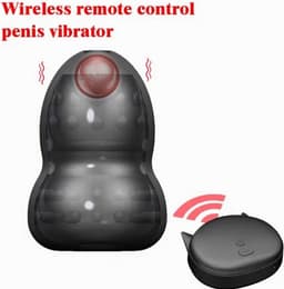 Dop Vibrator - Penis - Eikel - Oprekbaar - Masturbator - incl afstandsbediening en oplader — thumbnail 2