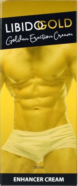 Libido Gold - Golden Erection Cream - Erectiecrème - 50 milliliter — thumbnail 1