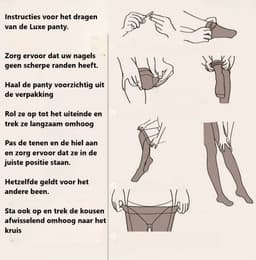 Sexy luxe zwarte panty kousen met jarretelgordel -Luxe panty - jarretel kousen- Cadeau voor Vrouw - Erotische kousen — thumbnail 3