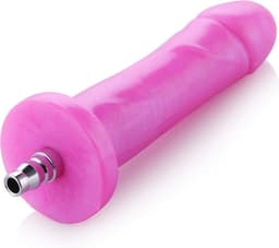 Hismith Anale & vaginale Medisch Siliconen Dildo Roze met QAC — thumbnail 1