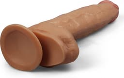 Legendarische Realistische XXL King Size Dildo 30 cm lang en 6.0 cm dik - Levensechte Grote Dildo 30 cm lang - Realistische dildo met balzak en stevige zuignap - Realistische Dildo Met Zuignap en Balzak — thumbnail 3