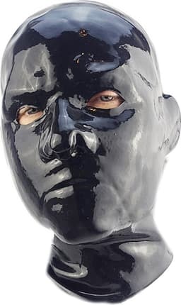 BNDGx® -100% Latex Masker Volledig - Anoniem Man Erotiek - Extreme BDSM Rollenspel kleding — thumbnail 1