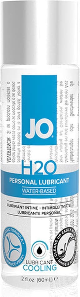 JO H2O Cooling - Glijmiddel op Waterbasis - 60ml — thumbnail 2