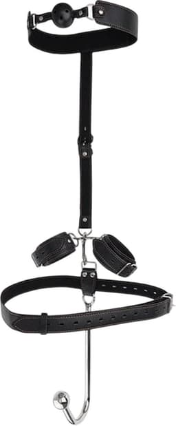 PleazureX - fetish series - bdsm set anale haak - kinky - ondeugend - beperkingen - bondage - fetisj — thumbnail 3