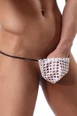 Paris Hollywood Mp051 - Erotische String - Wit - One Size — thumbnail 1