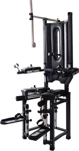 De Troon van de slaaf bondagemeubel met sexmachine - bondageset - stille krachtige sexmachine - sexmachine met afstandsbediening - bdsm - sexmeubel — thumbnail 1