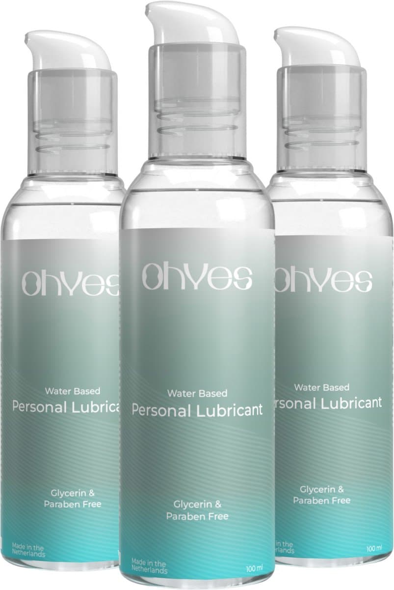 Multipack Glijmiddel Waterbasis - Glijmiddel voor vrouwen en mannen - Parabenen & Glycerine vrij - 3 x 100ml — afbeelding 1