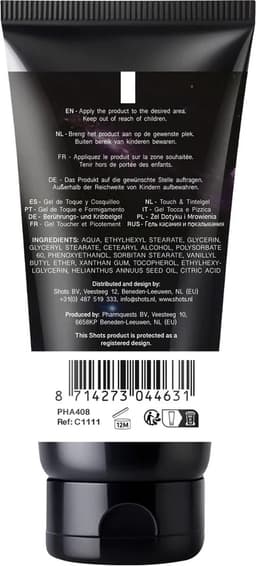 Touch and Tingle Gel - 1.7 fl oz / 50 ml — thumbnail 2