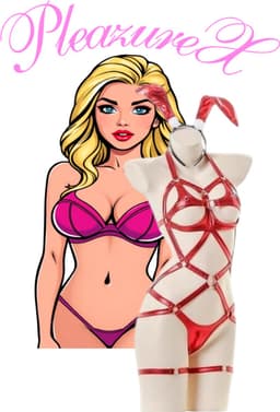 PleazureX- Lingerie Series - Pasen - Roleplay bunny - Erotische konijn roleplay setje - sexy — thumbnail 1