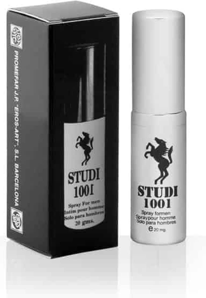 Spray Studi 1001 - Stimulerende Middelen - Spray Die Klaarkomen Uitstelt - 20ml — afbeelding 1