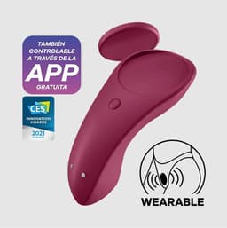 Satisfyer 'Sexy Secret', 8,5 cm, met app — thumbnail 2